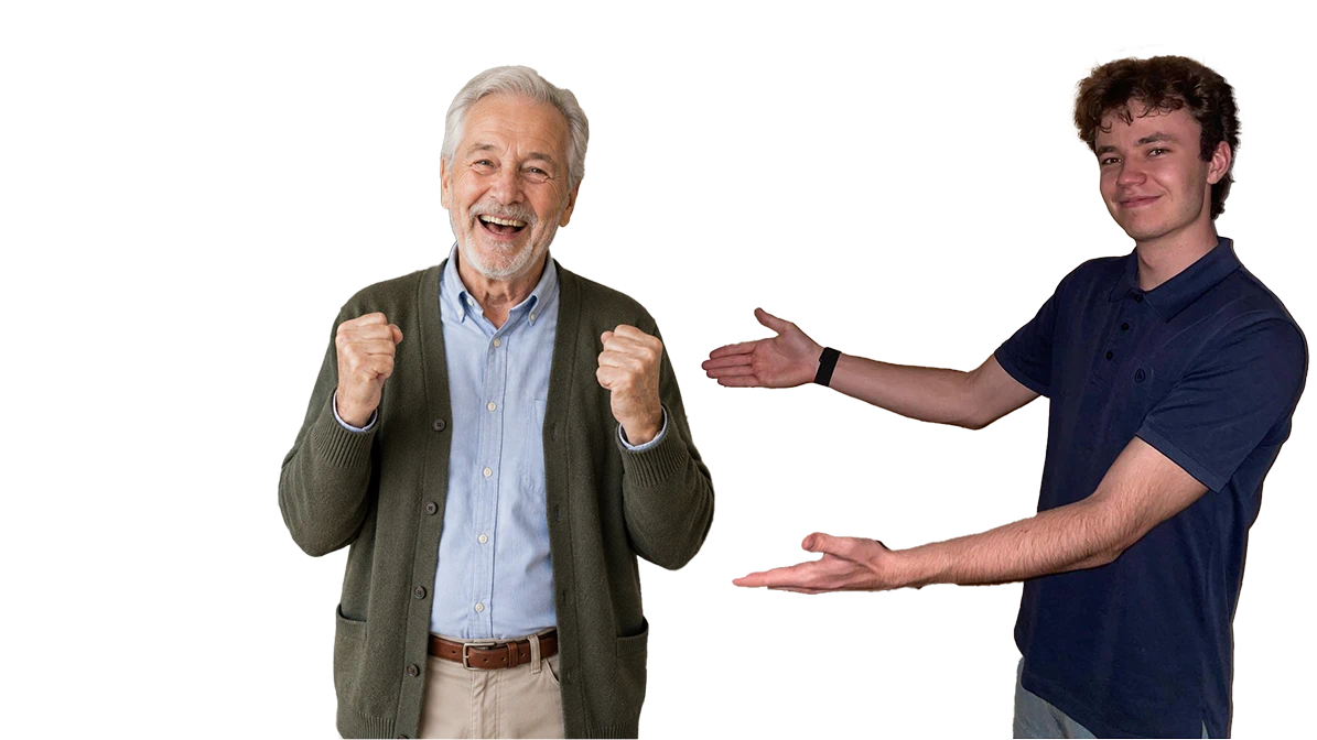 Technikhilfe für Angehörige